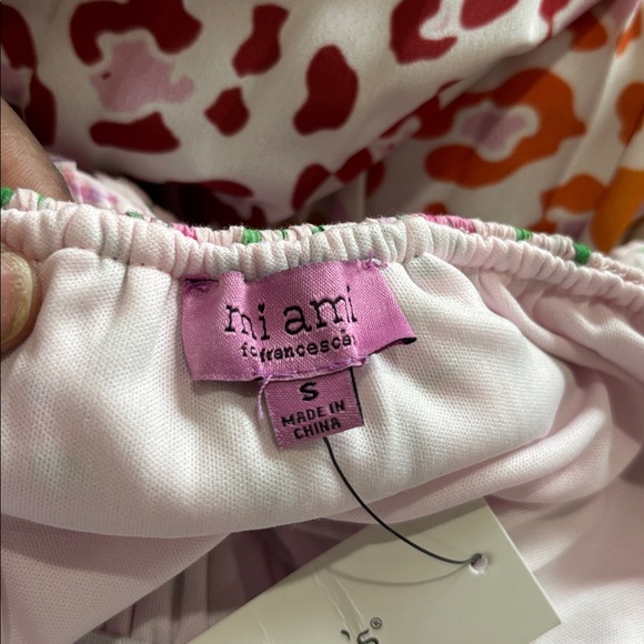 Floral Ruffle Midi Dress Tie-Strap Sundress in Light Pink size small - Picture 6 of 7